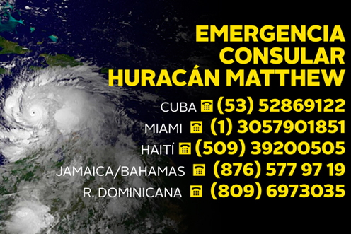 La Moncloa. 06/10/2016. España destina ayuda humanitaria a Haití tras el paso del Huracán Matthew [Prensa/Actualidad/Asuntos Exteriores y de Cooperación]