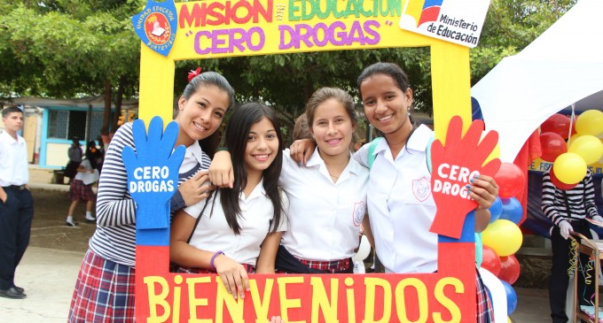 Santo Domingo se sumó al programa “Misión Educación, Cero Drogas”
