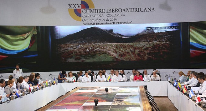 Con la aprobación del Pacto de la Juventud y la Declaración de Cartagena concluyó la XXV Cumbre Iberoamericana