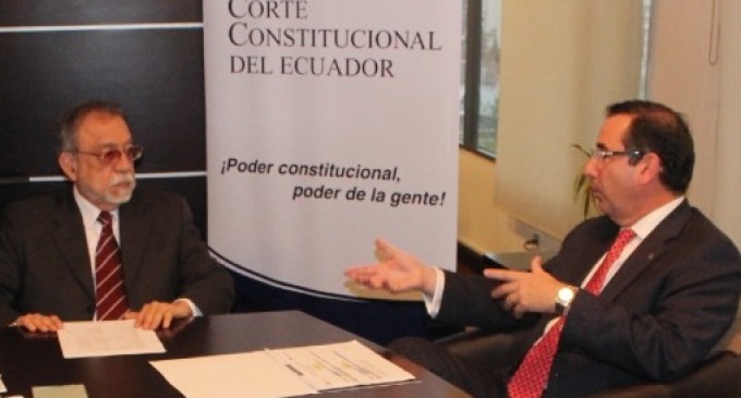 Ministro Cassinelli entregó información sobre el Acuerdo con la UE a la Corte Constitucional