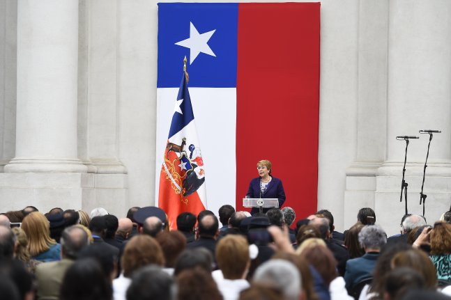 Presidenta encabeza ceremonia de celebración del Día Nacional de las Iglesias Evangélicas y Protestantes de Chile
