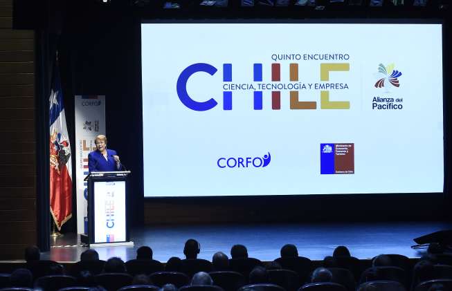 CHILE: Bachelet: “Hay enormes posibilidades de incorporar la innovación a nuestro desarrollo, en su sentido más amplio”