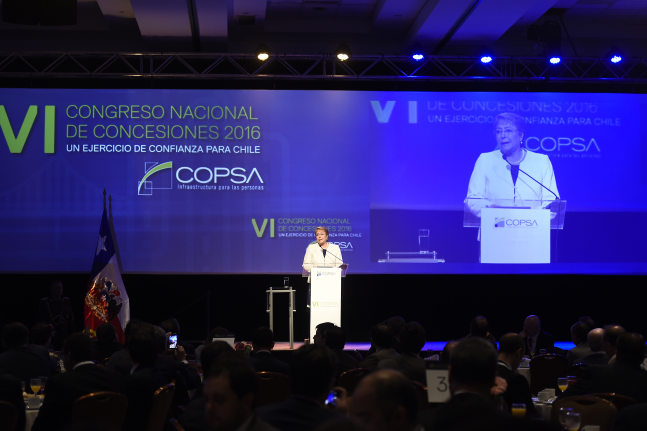 Presidenta: “Las concesiones representan un modelo exitoso de acción conjunta”