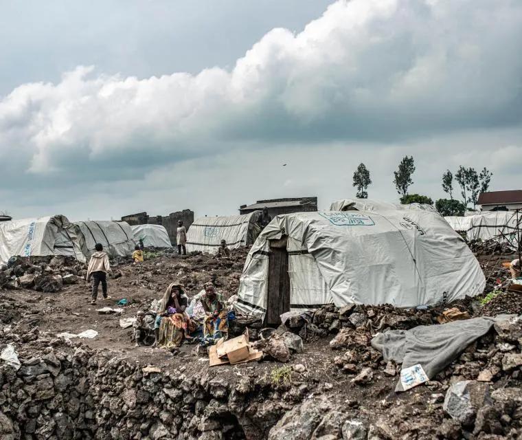 Los Campos de Desplazados en Goma se Vacían