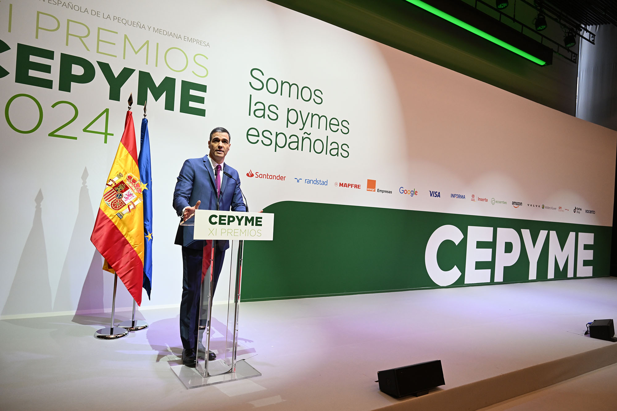 Pedro Sánchez afirma que la UE responderá con &quot;proporcionalidad&quot; a &quot;aranceles injustos&quot; y defiende que &quot;es la hora de proteger Europa&quot;
