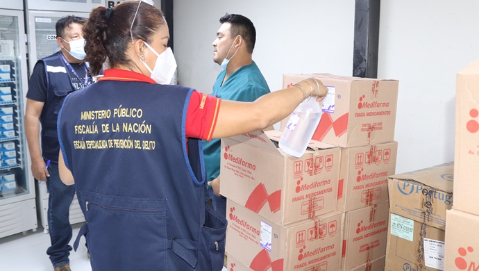 Fiscalía de Prevención del Delito de Sullana realizó operativo en Hospital de Apoyo II-2