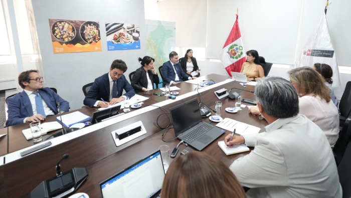Ministra Desilú León se reúne con ministro de Comercio Exterior de Francia y delegación de empresarios para promover el comercio y turismo