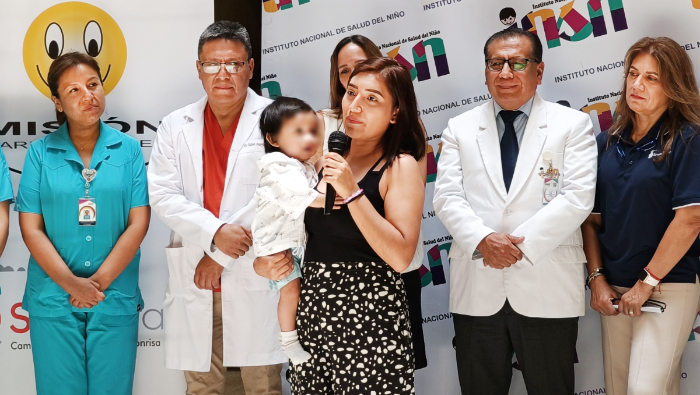 Minsa: INSN Breña operará gratuitamente a 50 niños y adolescentes con labio leporino y paladar hendido