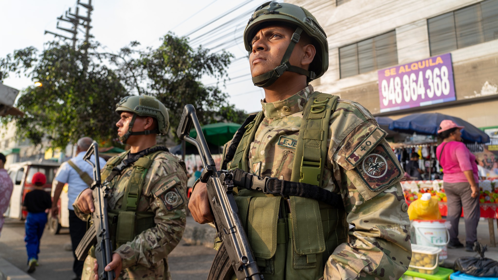 Fuerzas Armadas refuerzan seguridad en Lima Sur en apoyo a la Policía Nacional