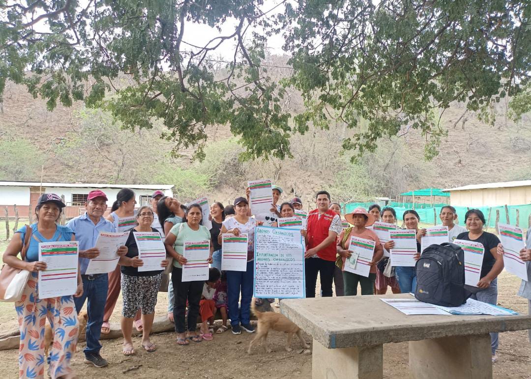 Municipalidad de Canchaque impulsa aplicación foliar con biocidas orgánicos