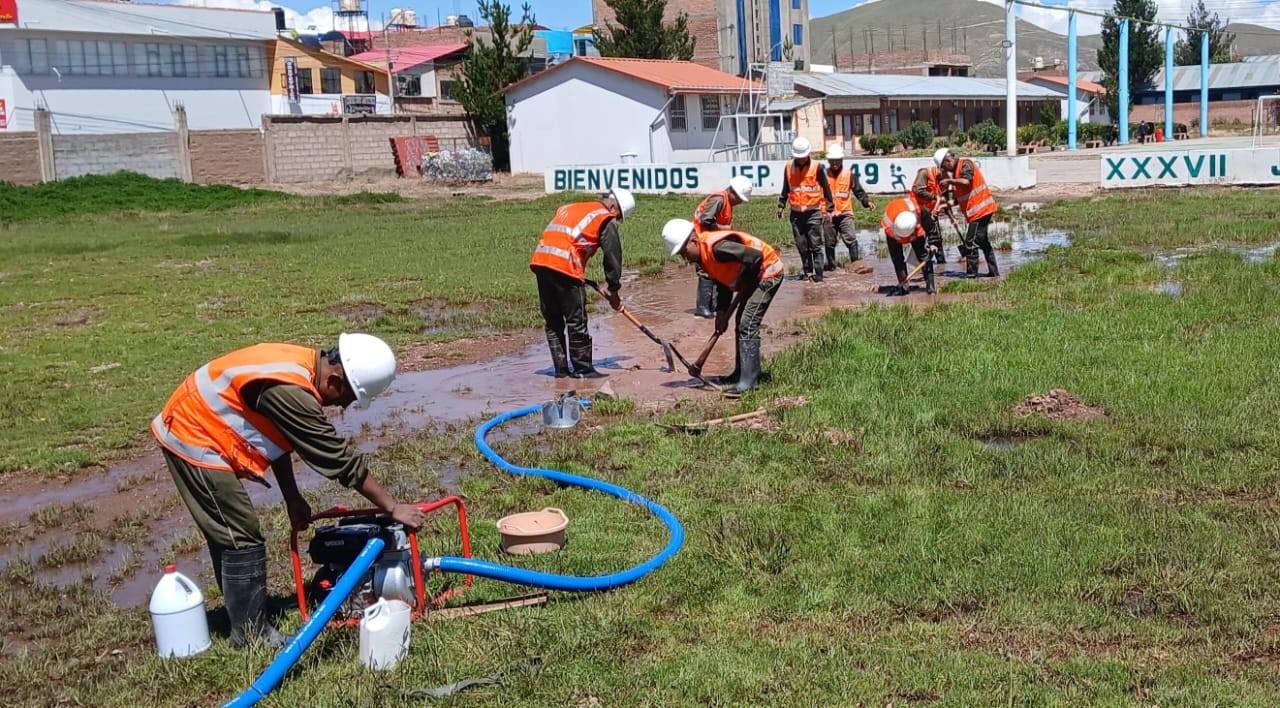 Ejército del Perú mejora infraestructura escolar en Puno en favor de la niñez