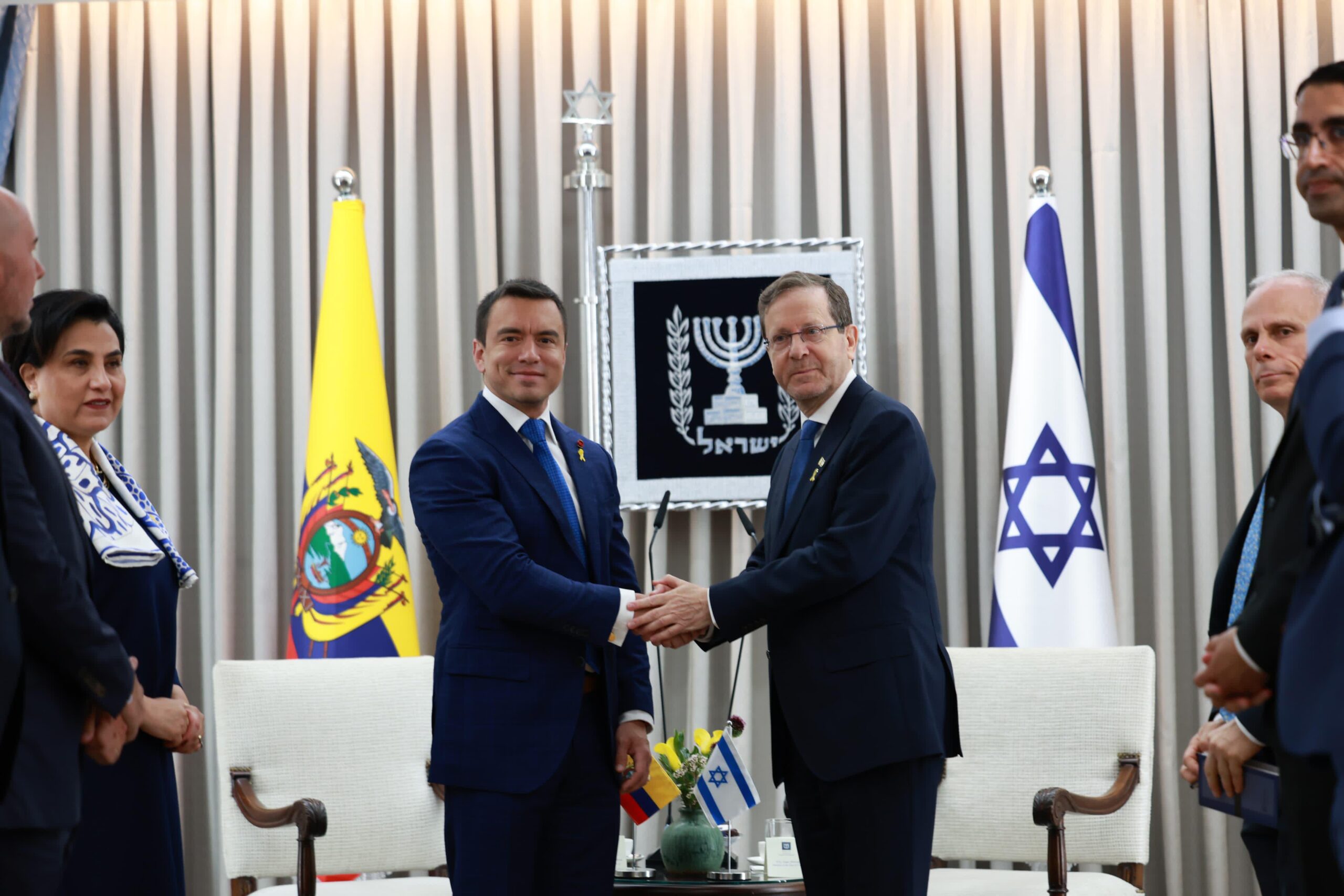 Ecuador E Israel Ratifican el Fortalecimiento de Sus Relaciones Bilaterales