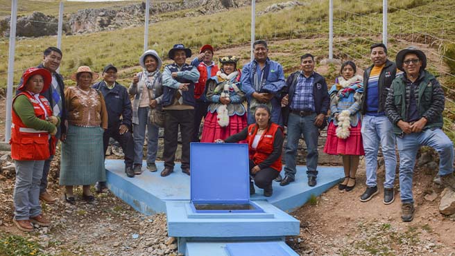 Ahora más de 200 habitantes del centro poblado de Toma tendrán acceso a agua potable y saneamiento básico