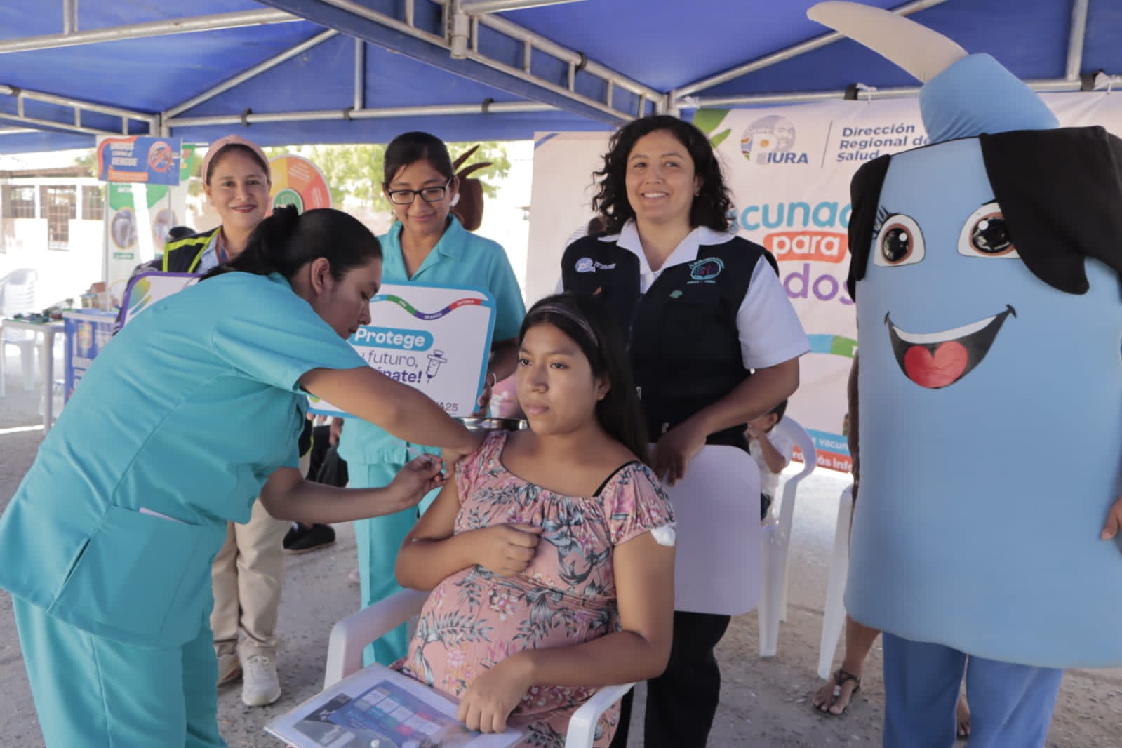 DIRESA vacuna a más de 38 mil piuranos: Cifra ubica a Piura entre las regiones más eficientes en inmunización a nivel nacional