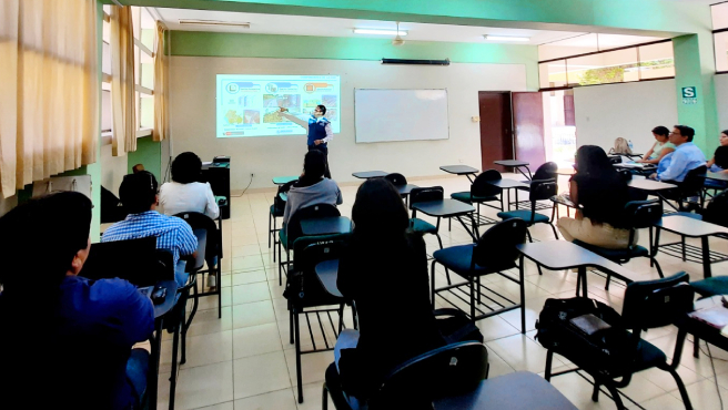 Escuela de Posgrado de la UNPRG fortalece sus capacidades en GRD con apoyo del CENEPRED