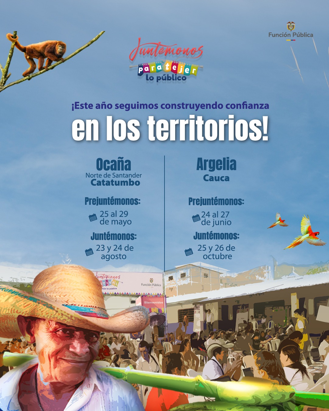 Gobierno llevará Juntémonos a Cauca y al Catatumbo
